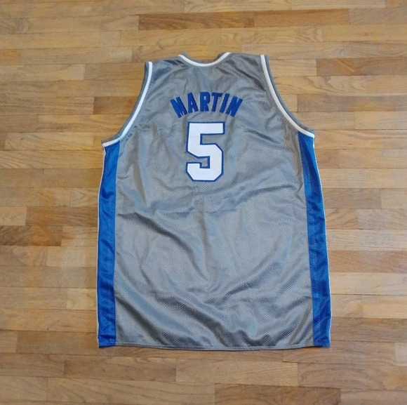 Kentucky Wildcats Jersey Reversible Gray White Embroidered #5 Martin Men’s XL - Picture 10 of 10